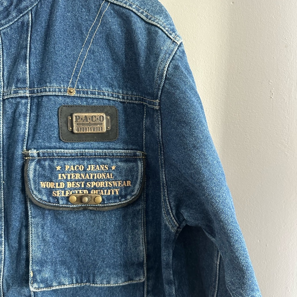 VINTAGE ▪️PACO JEANS Utility Jacket